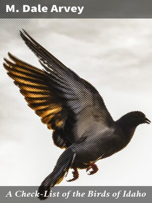 cover image of A Check-List of the Birds of Idaho